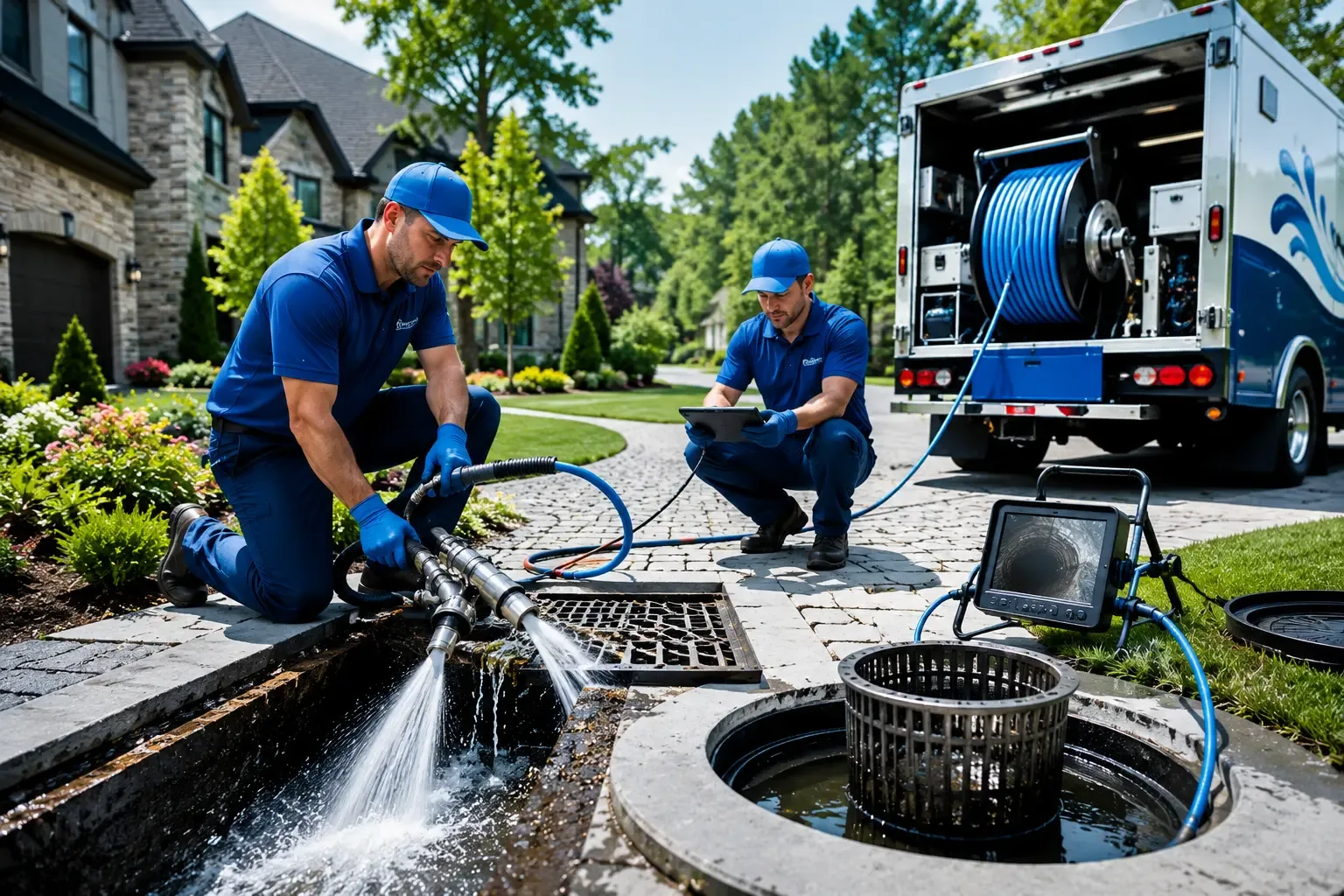 Local outdoor drain cleaning professionals in Lattimore, NC
