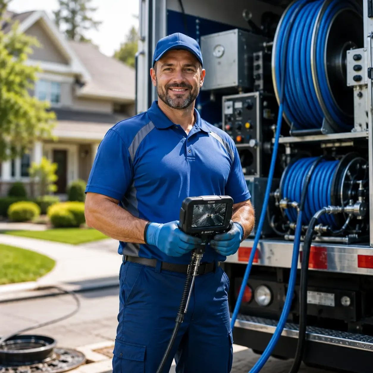 Local outdoor drain cleaning specialists in Lattimore, NC
